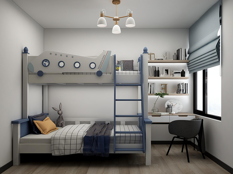 常州兒童房裝修改造方案報價參考_常州兒童房裝修施工隊哪里找(圖2)