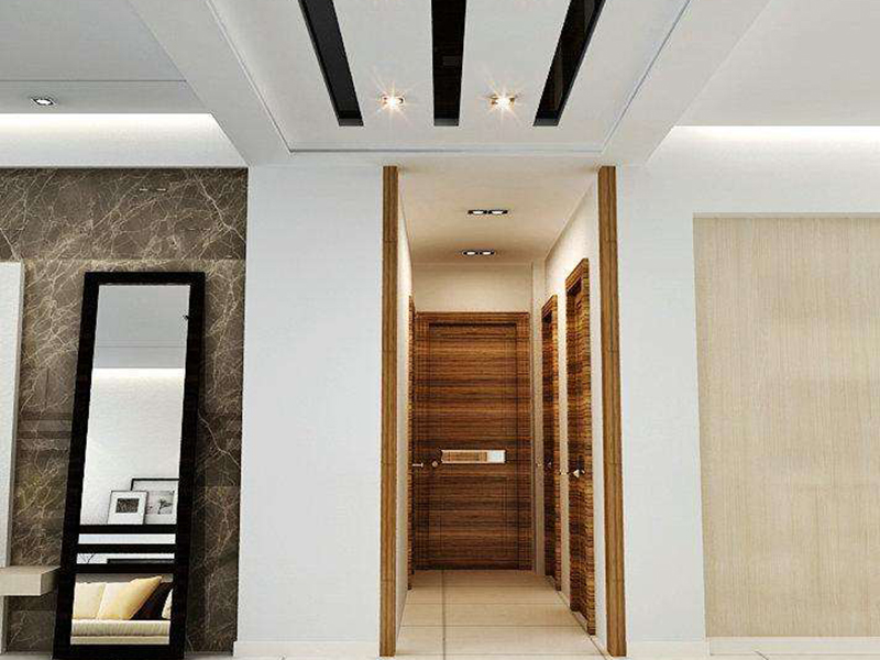 客廳走廊吊頂裝修用什么材料好？過道吊頂造型圖介紹(圖3)