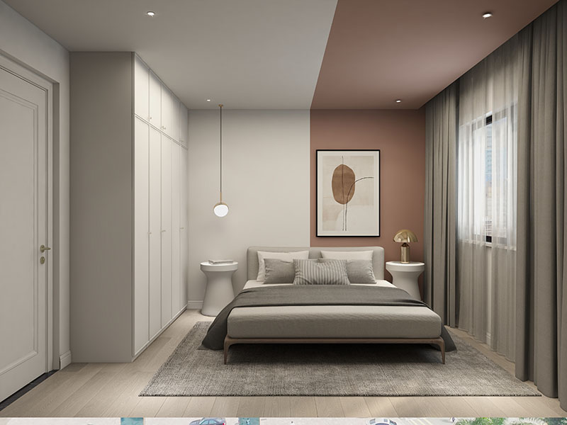 西安北歐風格出租屋翻新案例_西安96平米房子裝修設計方案(圖2) 西安北歐風格出租屋翻新案例_西安96平米房子裝修設計方案(圖2)