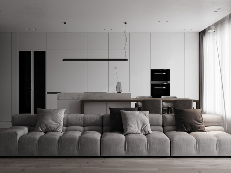 西安北歐風格出租屋翻新案例_西安96平米房子裝修設計方案(圖4) 西安北歐風格出租屋翻新案例_西安96平米房子裝修設計方案(圖4)