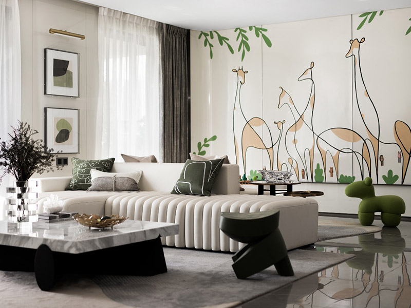 上海時(shí)尚混搭舊房子翻新案例_上海80平米房子裝修設(shè)計(jì)方案(圖1) 上海時(shí)尚混搭舊房子翻新案例_上海80平米房子裝修設(shè)計(jì)方案(圖1)