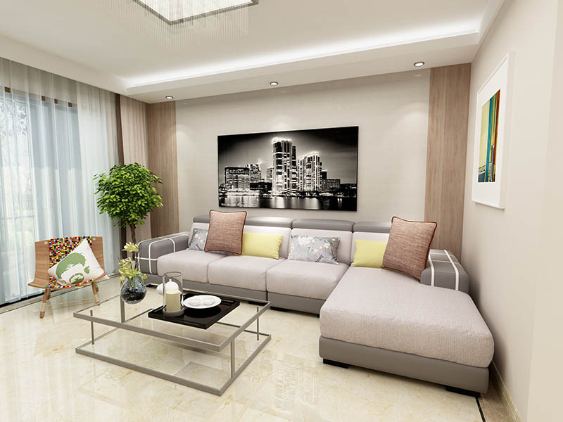 上海美式田園舊房子翻新案例_上海86平米房子裝修設(shè)計(jì)方案(圖3) 上海美式田園舊房子翻新案例_上海86平米房子裝修設(shè)計(jì)方案(圖3)