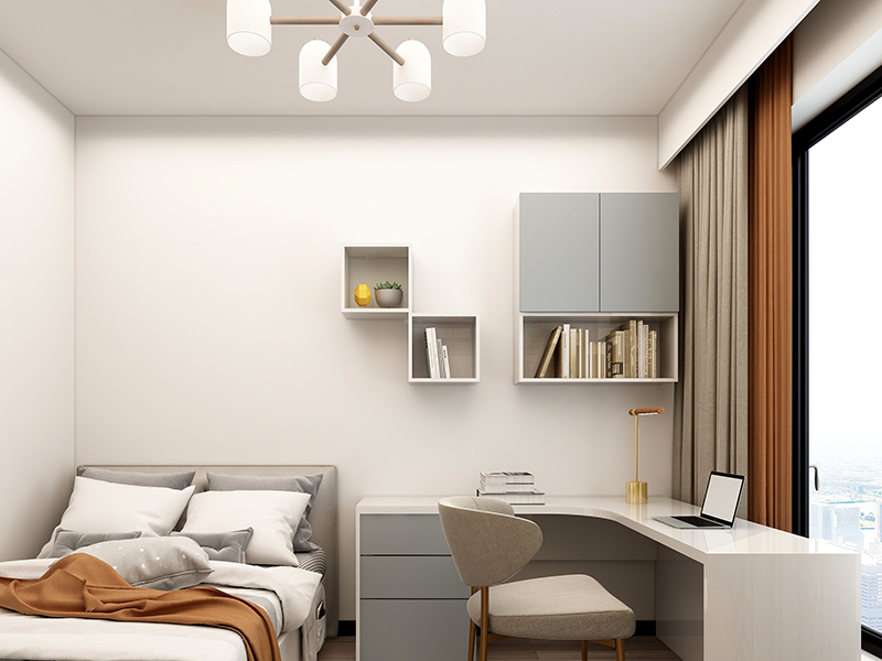 福州現(xiàn)代簡(jiǎn)約二手房翻新案例_福州90平米房子裝修設(shè)計(jì)方案(圖2) 福州現(xiàn)代簡(jiǎn)約二手房翻新案例_福州90平米房子裝修設(shè)計(jì)方案(圖2)