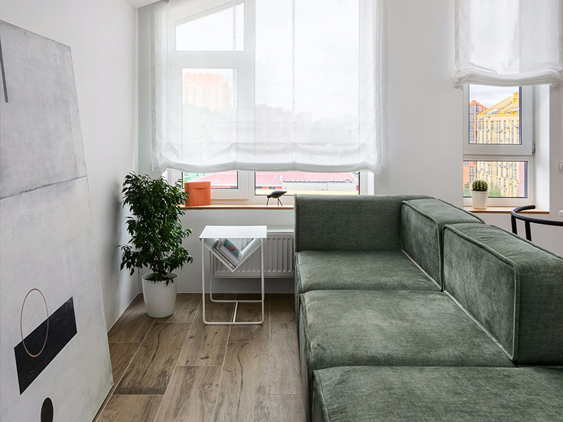 廣州北歐風格出租屋翻新案例_廣州96平米房子裝修設(shè)計方案(圖3) 廣州北歐風格出租屋翻新案例_廣州96平米房子裝修設(shè)計方案(圖3)