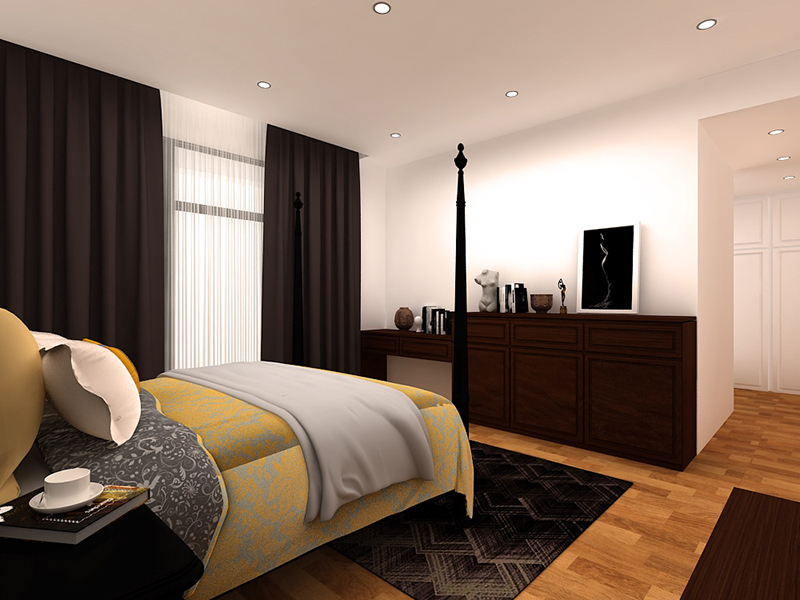 深圳北歐風(fēng)格出租屋翻新案例_深圳96平米房子裝修設(shè)計方案(圖4) 深圳北歐風(fēng)格出租屋翻新案例_深圳96平米房子裝修設(shè)計方案(圖4)