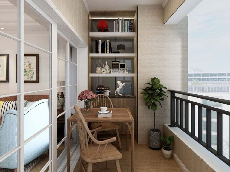 你知道怎么區(qū)分露臺(tái)和陽(yáng)臺(tái)嗎？其實(shí)陽(yáng)臺(tái)裝修費(fèi)用并不高(圖4)