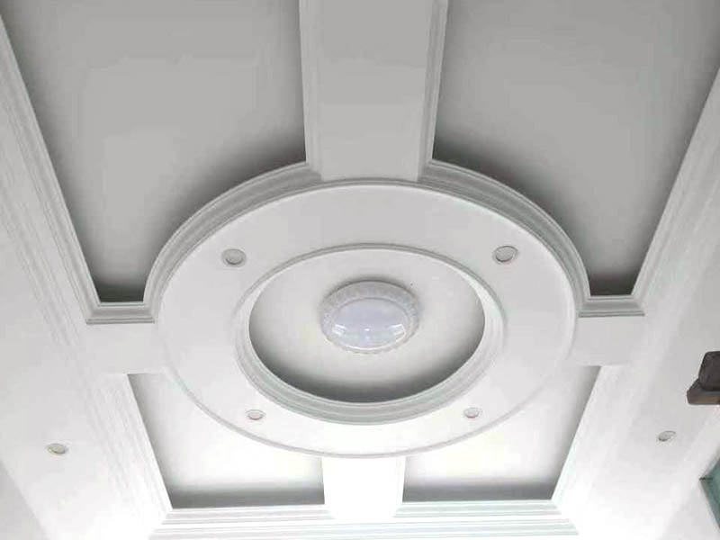 客廳吊頂簡(jiǎn)單裝修的四個(gè)方案(圖4)