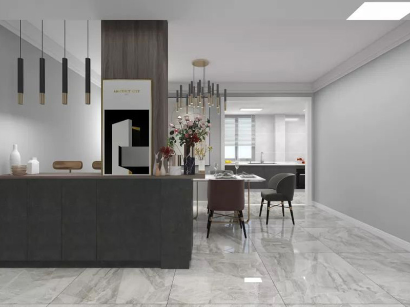 客廳地面裝修選擇地板還是地磚？(圖5)