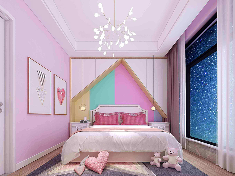 天津二手房兒童房裝修乳膠漆顏色怎么選(圖4)