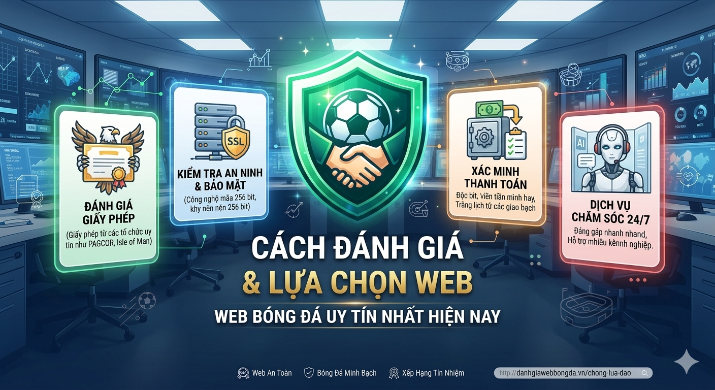 web bóng đá uy tín